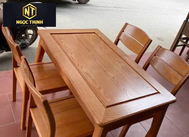 BỘ BÀN ĂN GỖ GIÁ TỐT NGỌC THỊNH